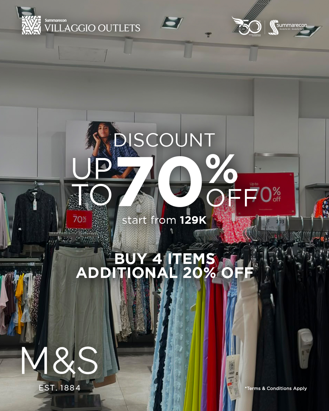 Marks & Spencer DISCOUNT UP TO 70% OFF